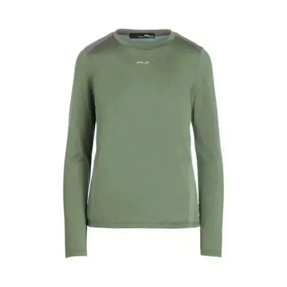 NEW! RLX Golf Ralph Lauren Womens S Performance Jersey Long-Sleeve Tee NWT $188